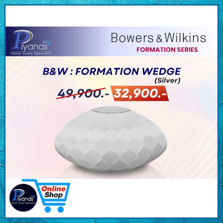 ลำโพงบลูทูธ/ไร้สาย Bowers&Wilkins : FORMATION WEDGE(สีเงิน)_4